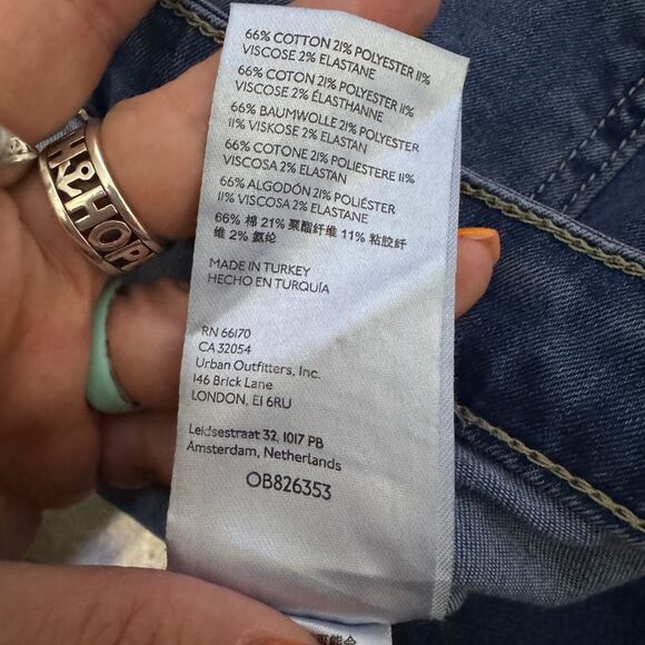 Free People Just Float On Flare Jeans Jericho Blue - Picture 12 of 15